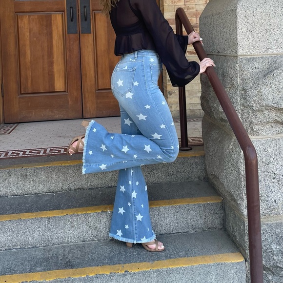 CELLO star jeans flared - Picture 1 of 9